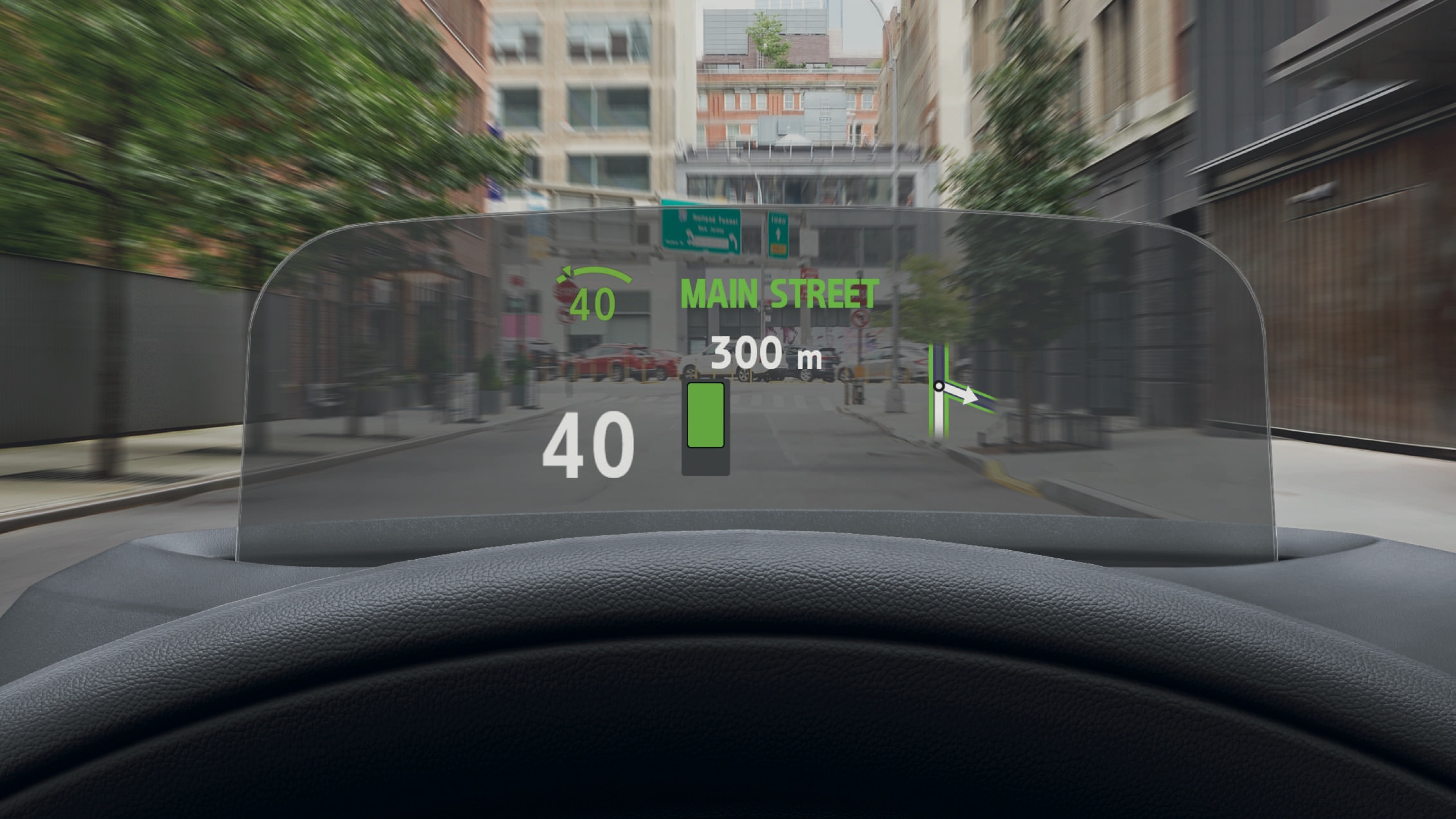 MINI Clubman - Affichage tête haute